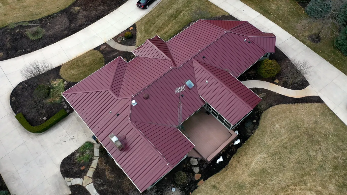 Tarping and dry-in on a Fairland commercial roof